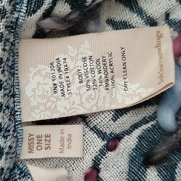 Soft Surroundings Tuscan Afternoon Topper - Picture 13 of 13